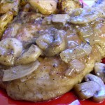 German Style Pork Chops With Mushrooms