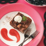 Chocolate-Raspberry Bread Pudding
