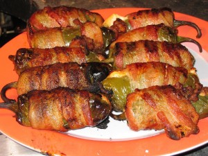 Bacon Wrapped Jalepeno Poppers