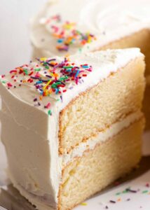 Best Vanilla Cake (Stays Moist 4 Days!)